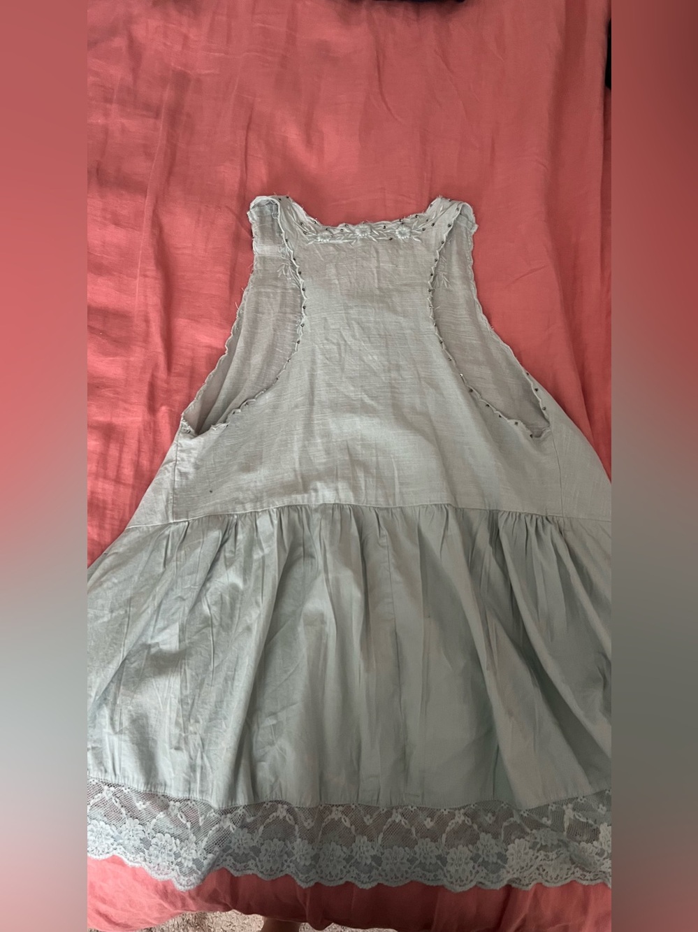 FREE PEOPLE Light sage green dress/tunic